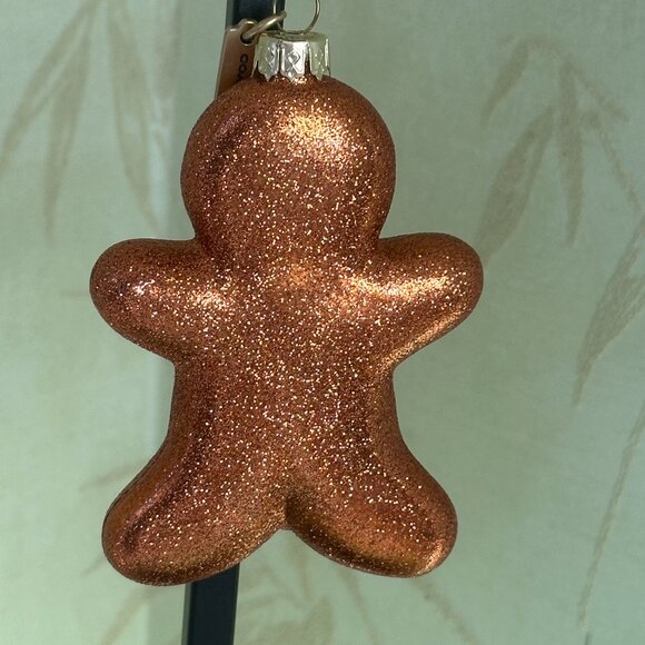 COACH GINGERBREAD BOY ORNAMENT BOXED:NIB CCD48 - Picture 14 of 16